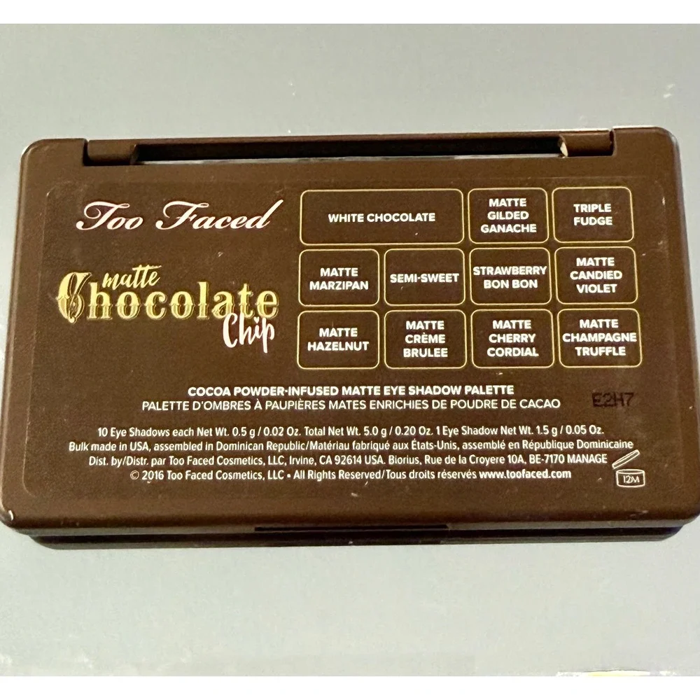 Too Faced too faced